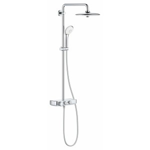 GROHE EUPHORIA SMARTCONTROL SYSTEM 260 MONO DOUCHESYSTEEM MET THERMOSTAAT CHROOM 26509 000