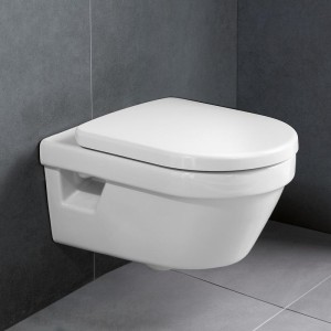 VILLEROY & BOCH OMNIA ARCHITECTURA WANDTOILET DIEPSPOEL DIRECT FLUSH WIT MET CERAMICPLUS 5684.R0.R1