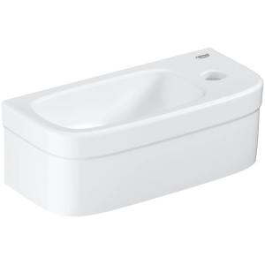 GROHE EURO KERAMIEK HANDENWASSER MET KRAANGAT 37 x 18 cm WIT 39327 000